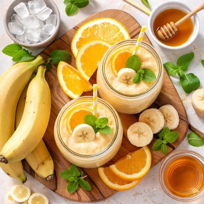 Image of Banana Orange Daiquiri Smoothie