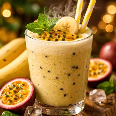 Image of Banana Passion Fruit Smoothie