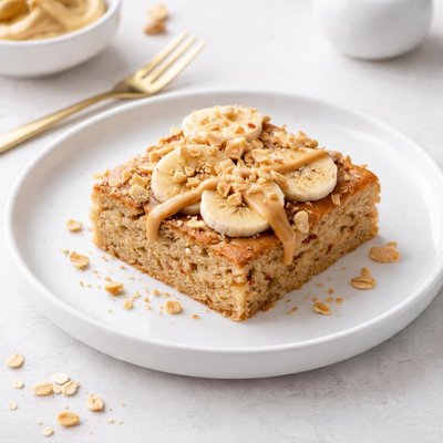 Image of Banana Peanut Butter Quick Bake