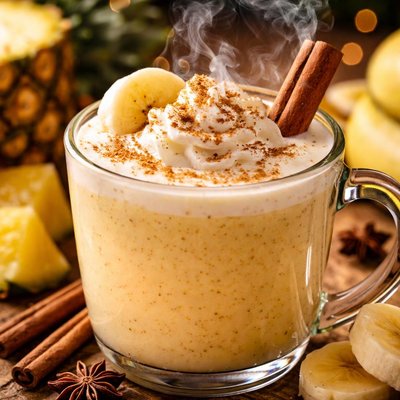 Image of Banana Pineapple Eggnog
