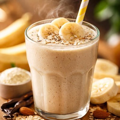 Image of Banana Protein Smoothie Shake Ibs Safe