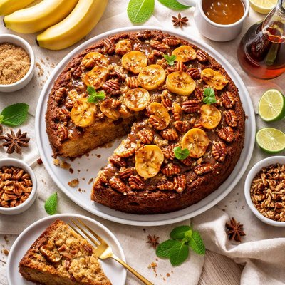 Image of Banana Rum Cake