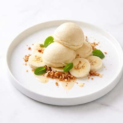 Image of Banana Sorbet Raw Food