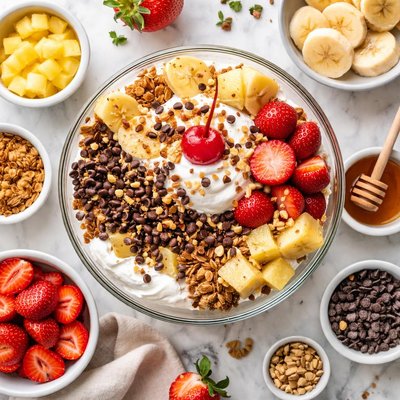 Image of Banana Split Breakfast Parfait