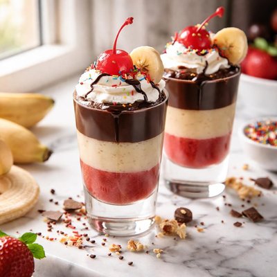 Image of Banana Split Layered Shot