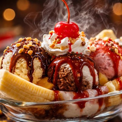 Image of Banana Split Shot