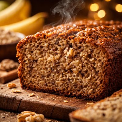 Image of Vegan Banana Walnut Bread