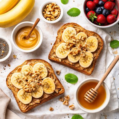 Image of Bananas on Toast