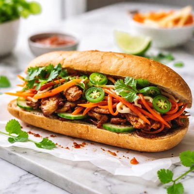 Image of Banh Mi Style Chicken Sandwich