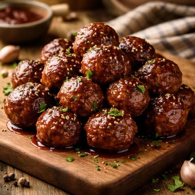 Image of Bar B Que Meatballs