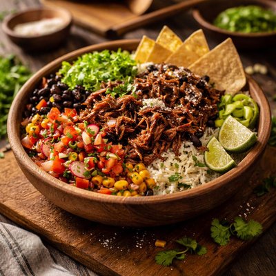 Image of Cuenco de burrito de barbacoa Whole30