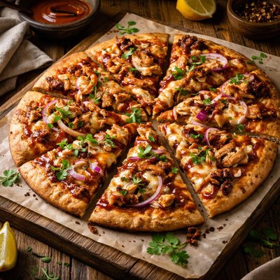 Image of Whole30 Barbecue Chicken Pizza