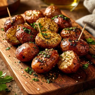 Image of Barbecued Baby Red Potatoes Low Fat