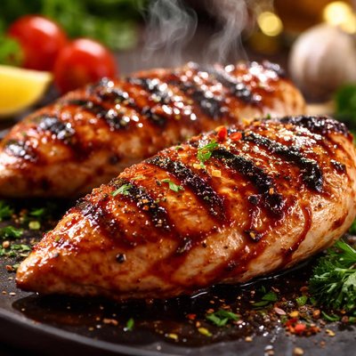 Image of Barbecued Chicken Breasts