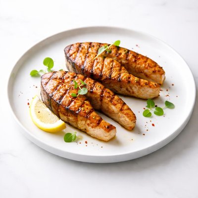 Image of Barbecued Fish Steaks