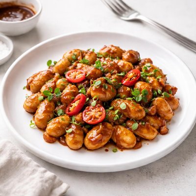 Image of Barbecued Lima Beans Baked