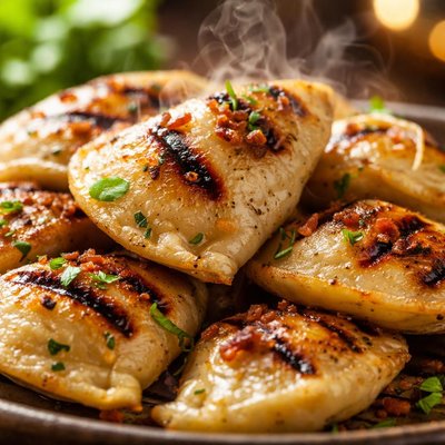 Image of Barbecued Perogies