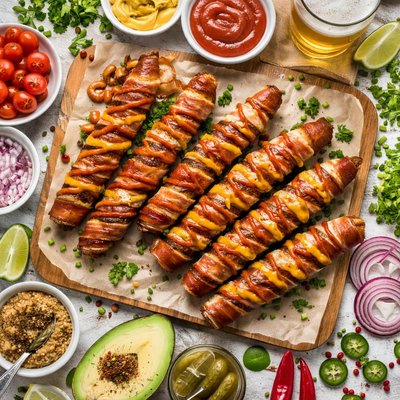 Image of Barber Pole Franks