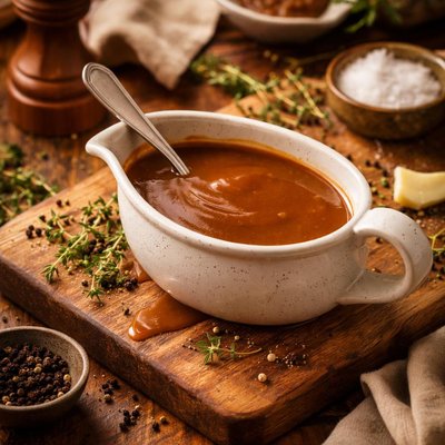 Image of Basic Brown Sauce or Gravy