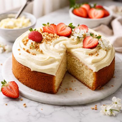 Image of Basic Butter Cake Buttercream Frosting