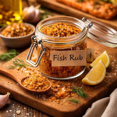 Image of Basic Fish Cure Bbq Rub