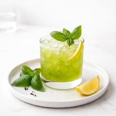 Image of Cóctel de Albahaca Smash