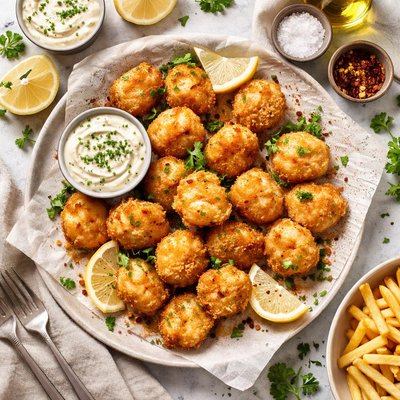 Image of Vieiras rebozadas sin soja.