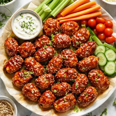 Image of Whole30 BBQ Boneless Chicken Wings