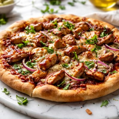 Image of Vegan BBQ Pizza