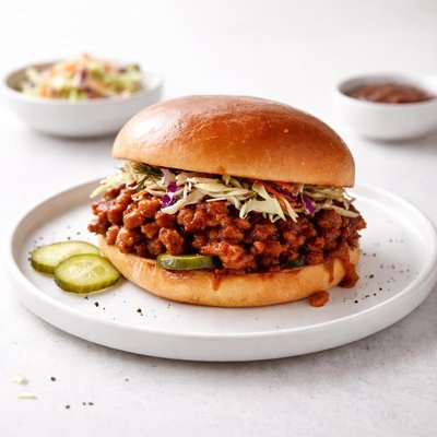 Image of Whole30 BBQ Pulled Pork Sandwich