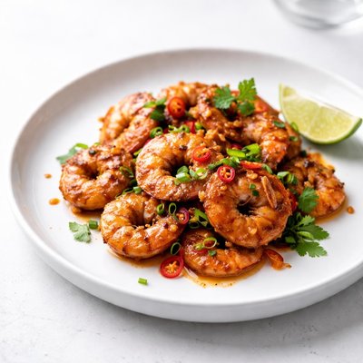 Image of Camarones a la BBQ Paleo