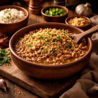 Image of Vegan Beans with Farofa