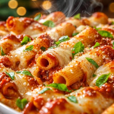Image of Beautiful Baked Ziti