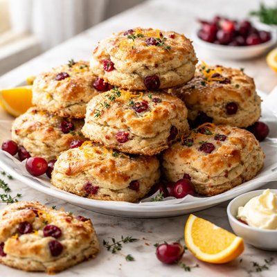 Image of Bed and Breakfast Cranberry Biscuits