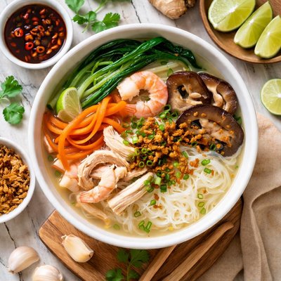 Image of Vegetarian Bee Hoon Soup