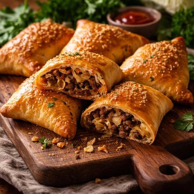 Image of Beef and Cabbage Turnovers