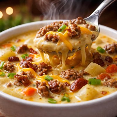 Image of Beef and Cheddar Soup