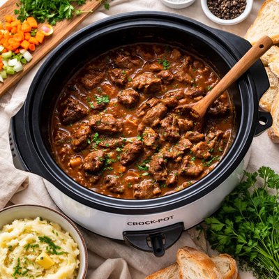 Image of Beef and Gravy Crock Pot