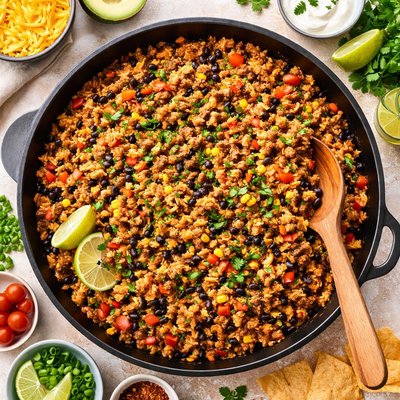 Image of Beef and Rice Skillet