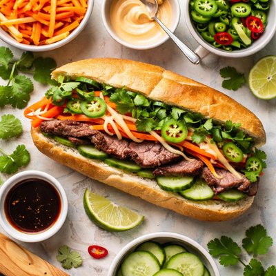 Image of Beef Banh Mi