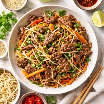 Image of Beef Bean Sprouts