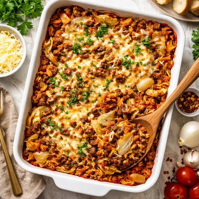 Image of Beef Cabbage Casserole
