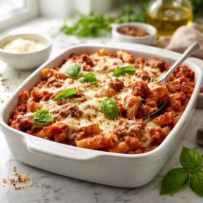 Image of Beef Mozzarella Bake