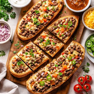 Image of Beef N Cheese French Bread