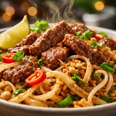 Image of Vegan Beef Pad Thai