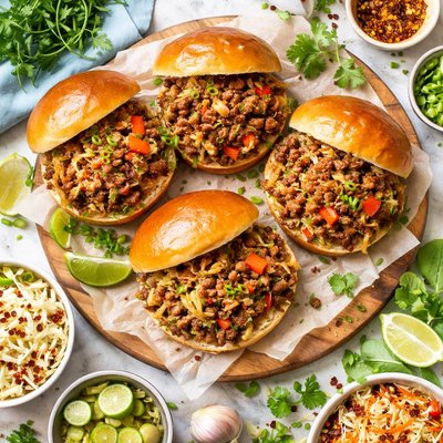 Image of Beef Pork Cabbage Joes