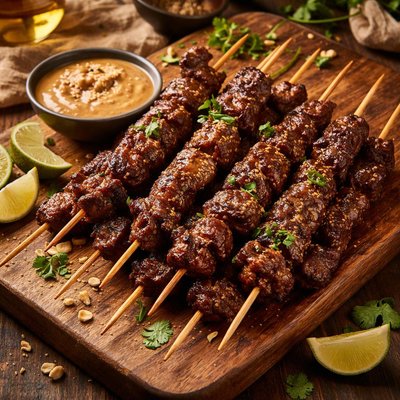 Image of Beef Sate Skewers
