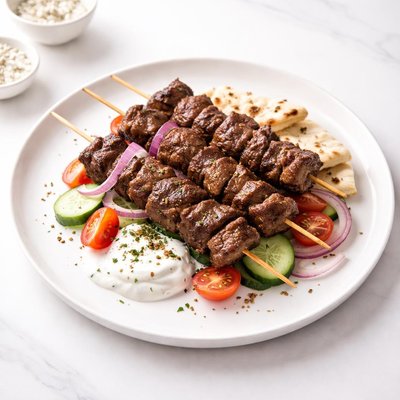 Image of Whole30 Beef Souvlaki