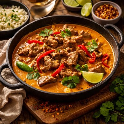 Image of Curry de carne de res tailandés