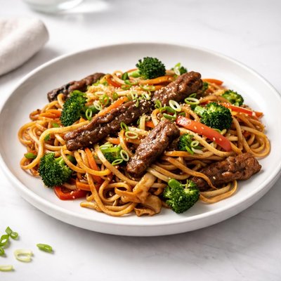 Image of Whole30 Beef Yakisoba